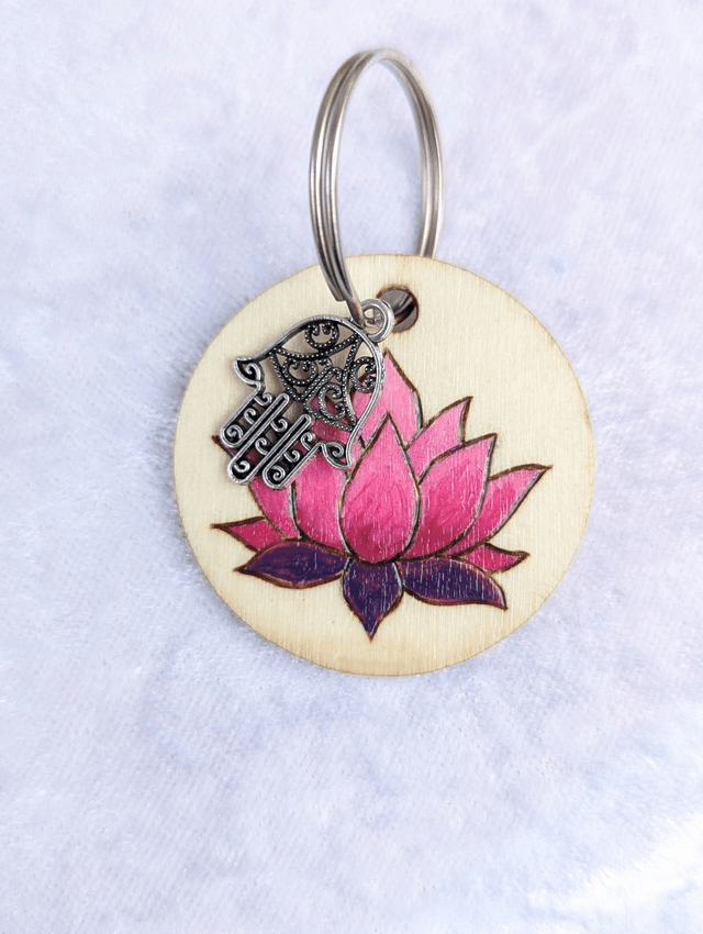 Porte-clé "Lotus"
