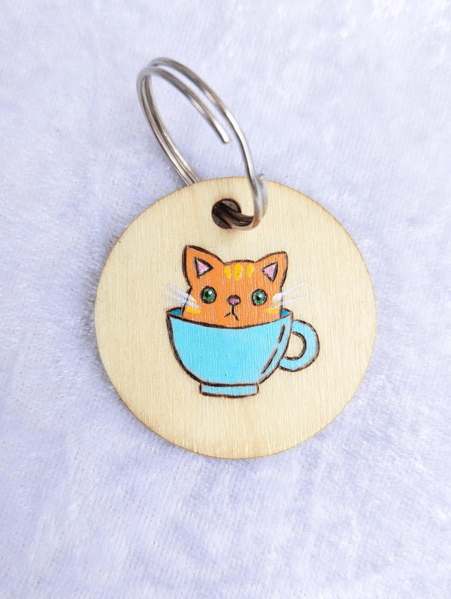 Porte-clé "chat"