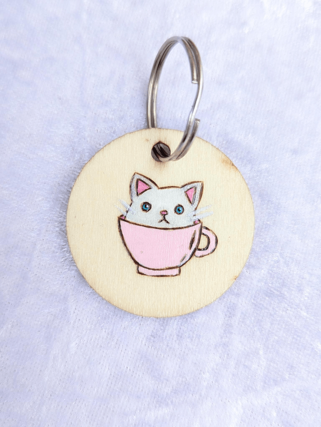 Porte-clé "chat"