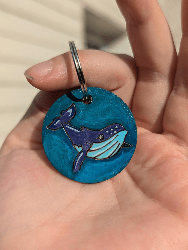 Porte-clé "Baleine"