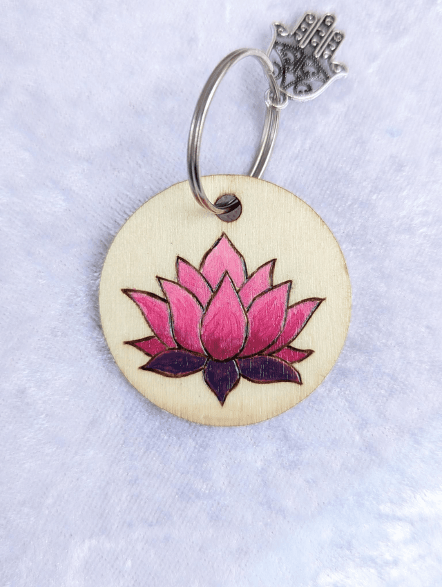 Porte-clé &quot;Lotus&quot;