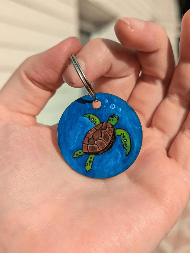 Porte-clé &quot;Tortue&quot;