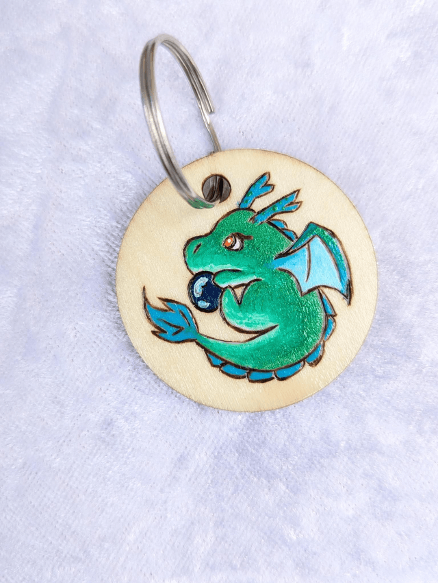 Porte-clé &quot;dragon&quot;