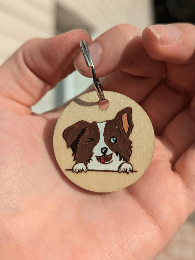 Porte-clé &quot;chien&quot;